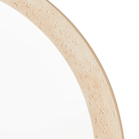 Dune Stone Effect Arched Mirror