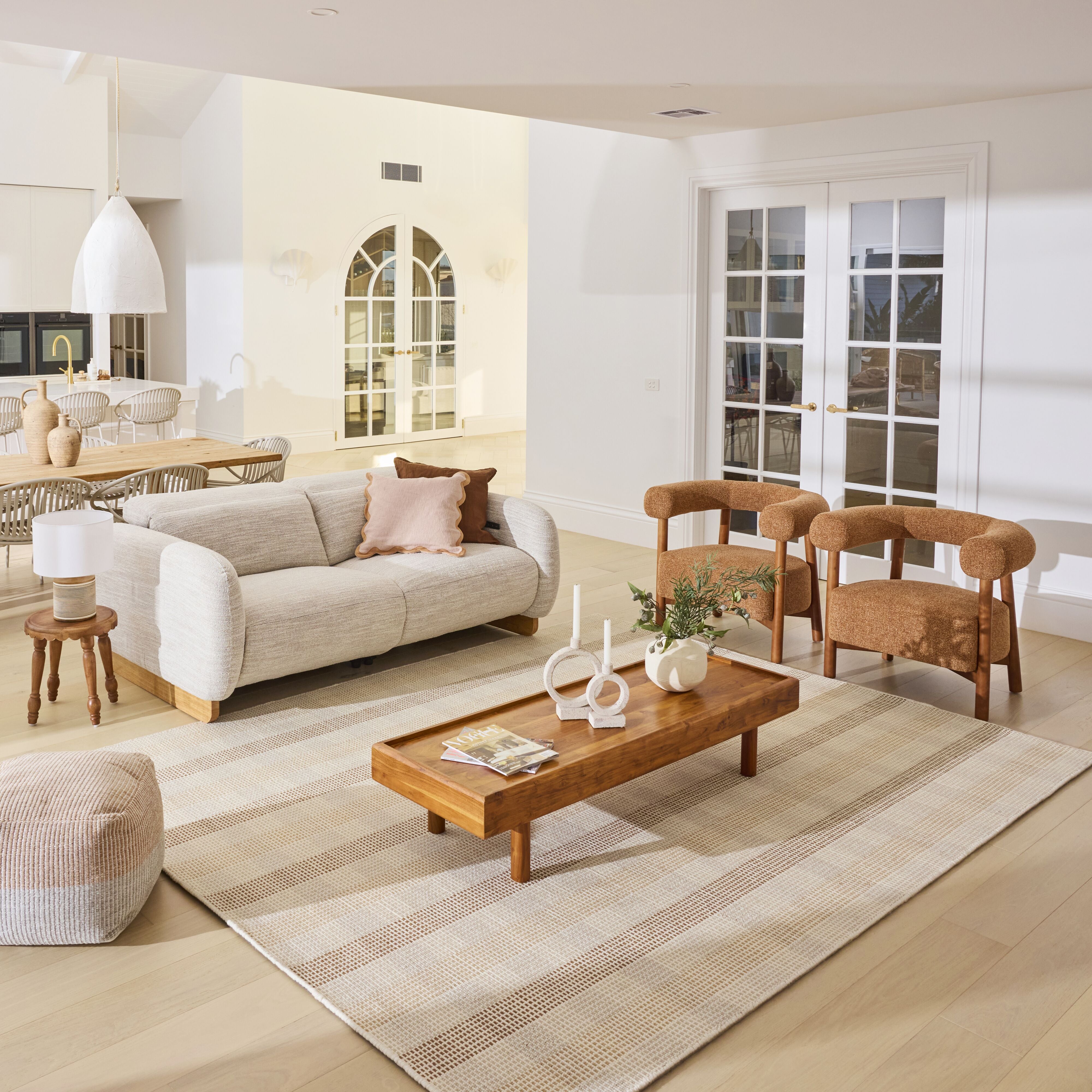 Alora Low Line Coffee Table 152cm in Acacia | Early Settler