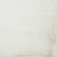 Faux Rabbit Fur Rug Ivory 150x240cm