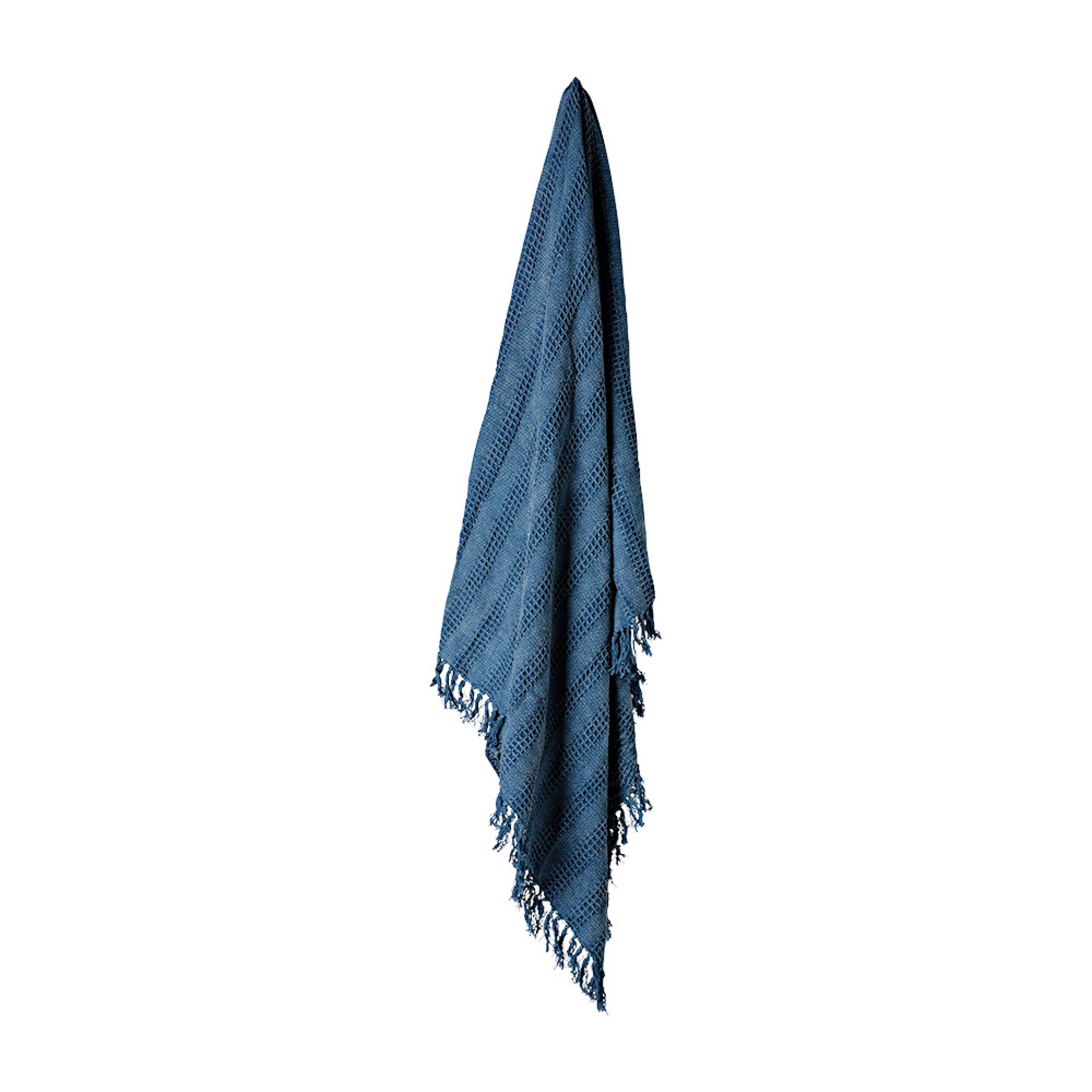 Everly Stonewash Blue Throw 200x140cm