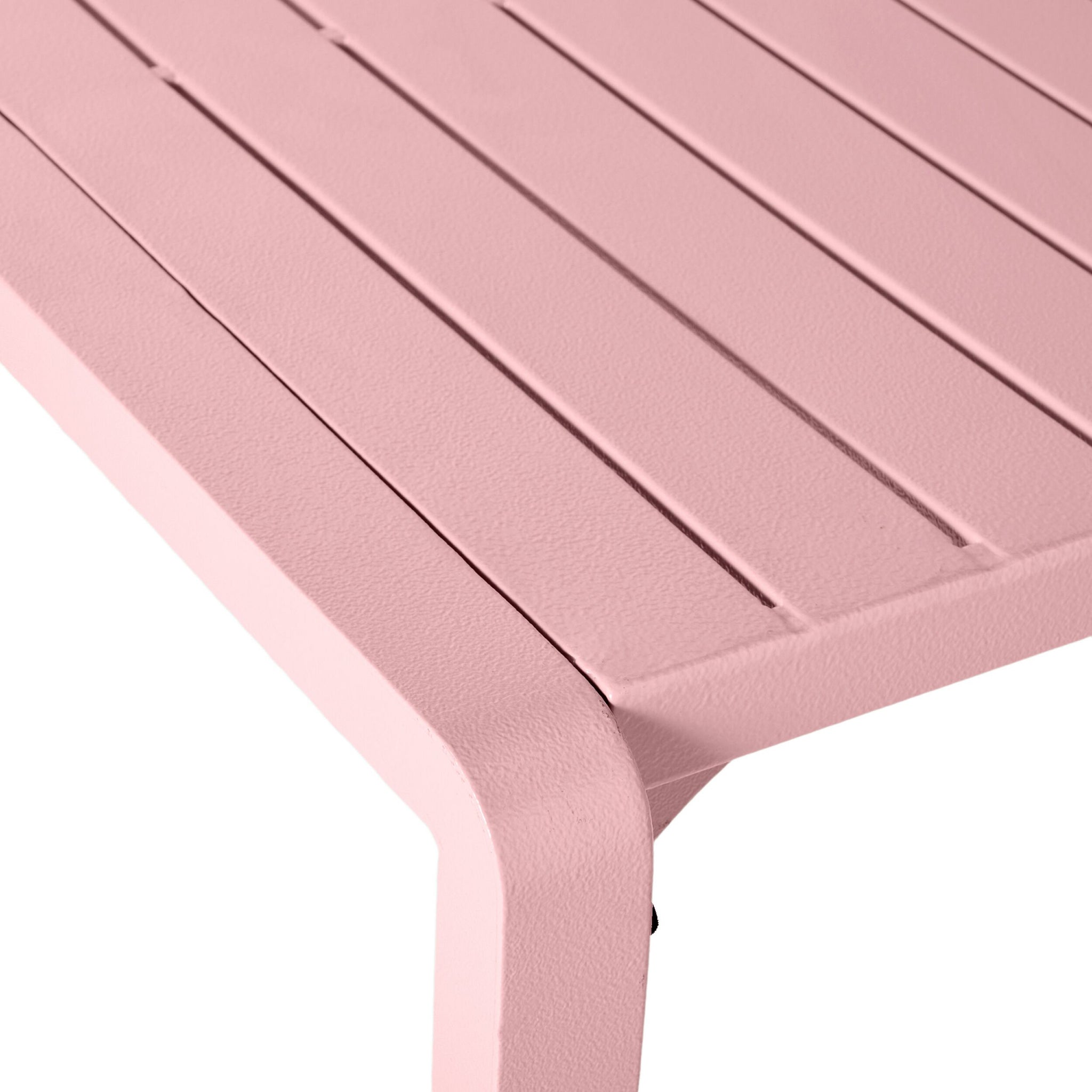 Kace Dining Table 165cm Rose Pink
