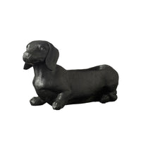 Dachshund Planter Black 37.5x26x26cm