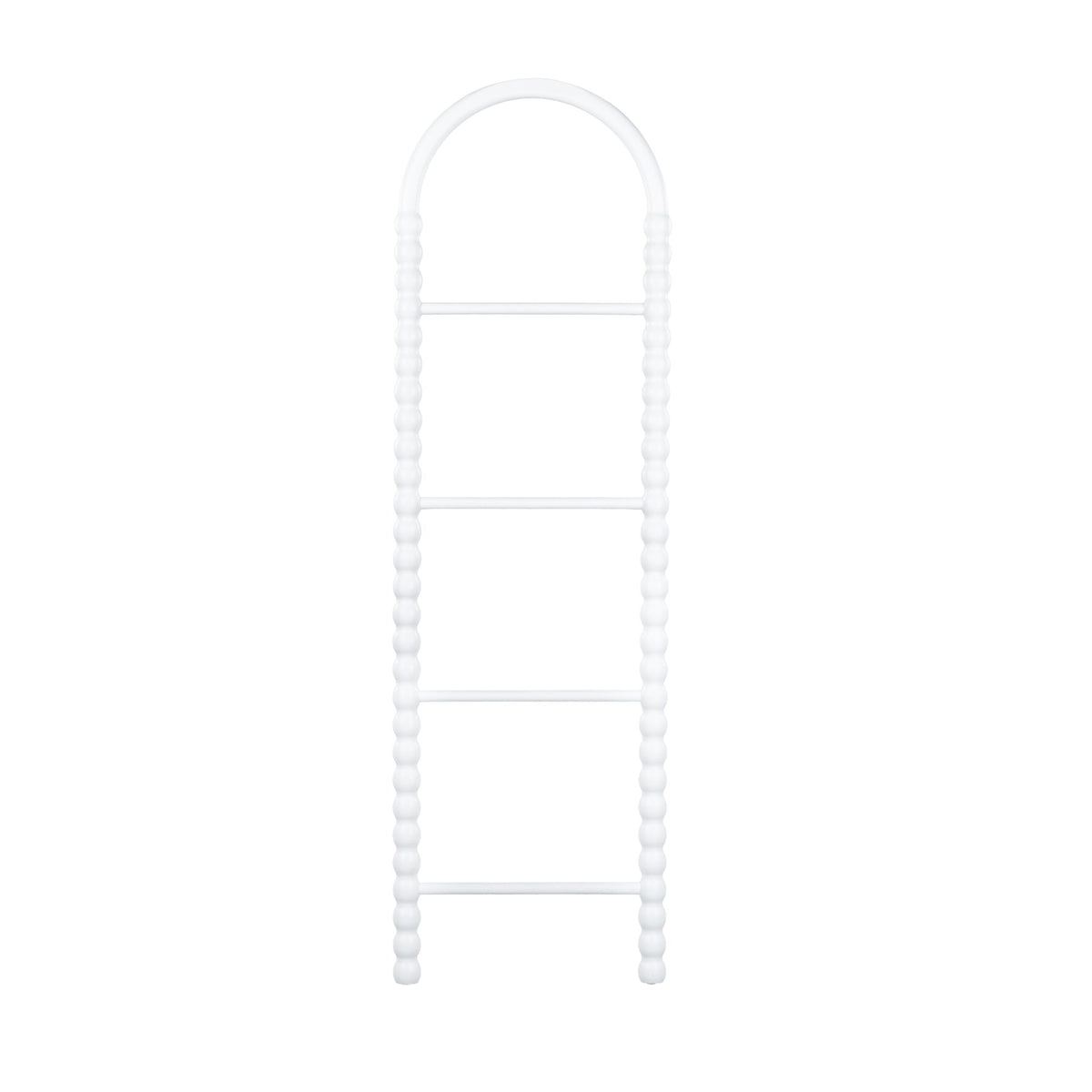 Orla Bobbin Towel Ladder White
