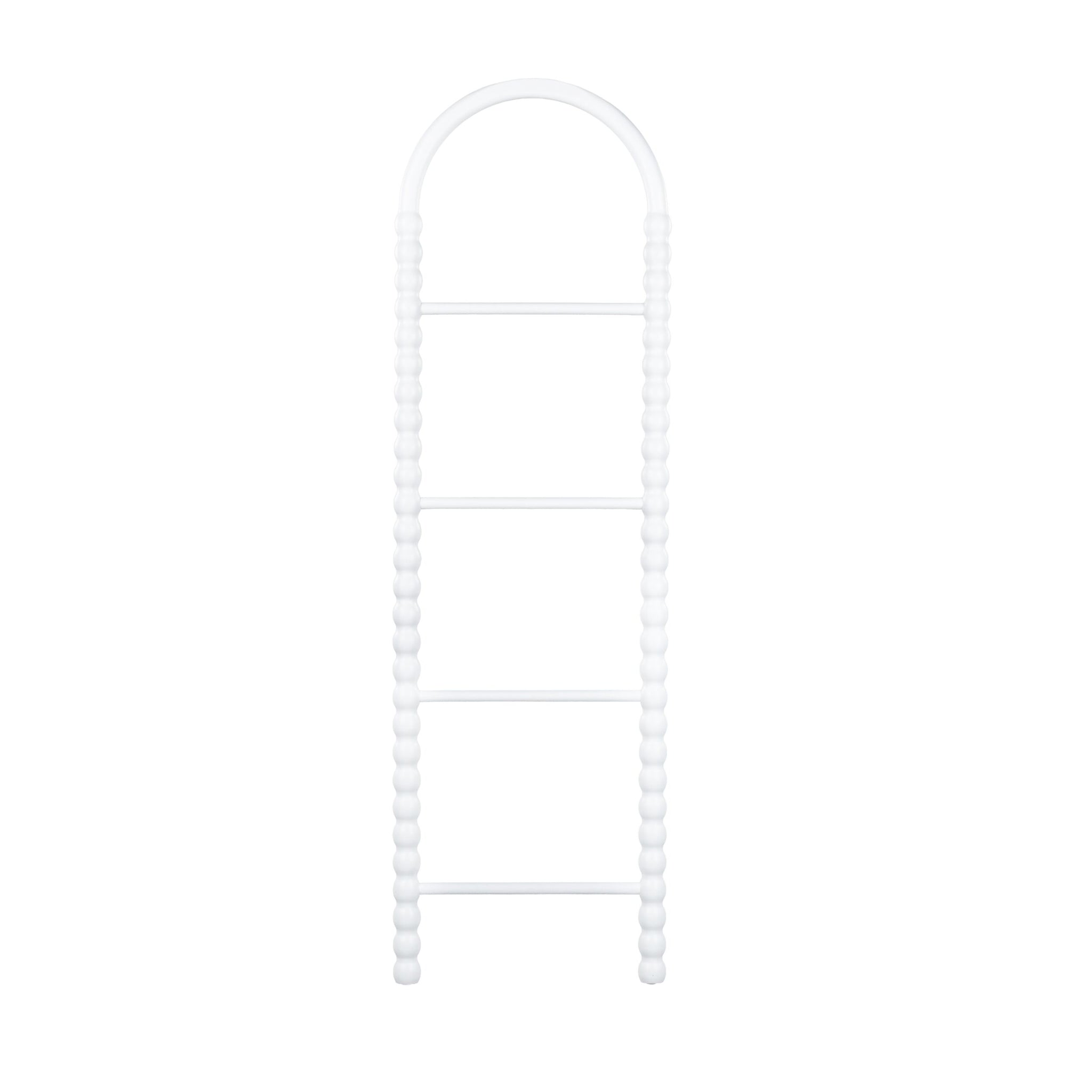 Orla Bobbin Towel Ladder White