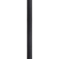 Ceiling Fan Drop Rod 900mm Matt Black suits Esperance, Moreton & Nadi