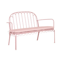 Bonnie 2 Seater Sofa With Cushion Package Rose Pink