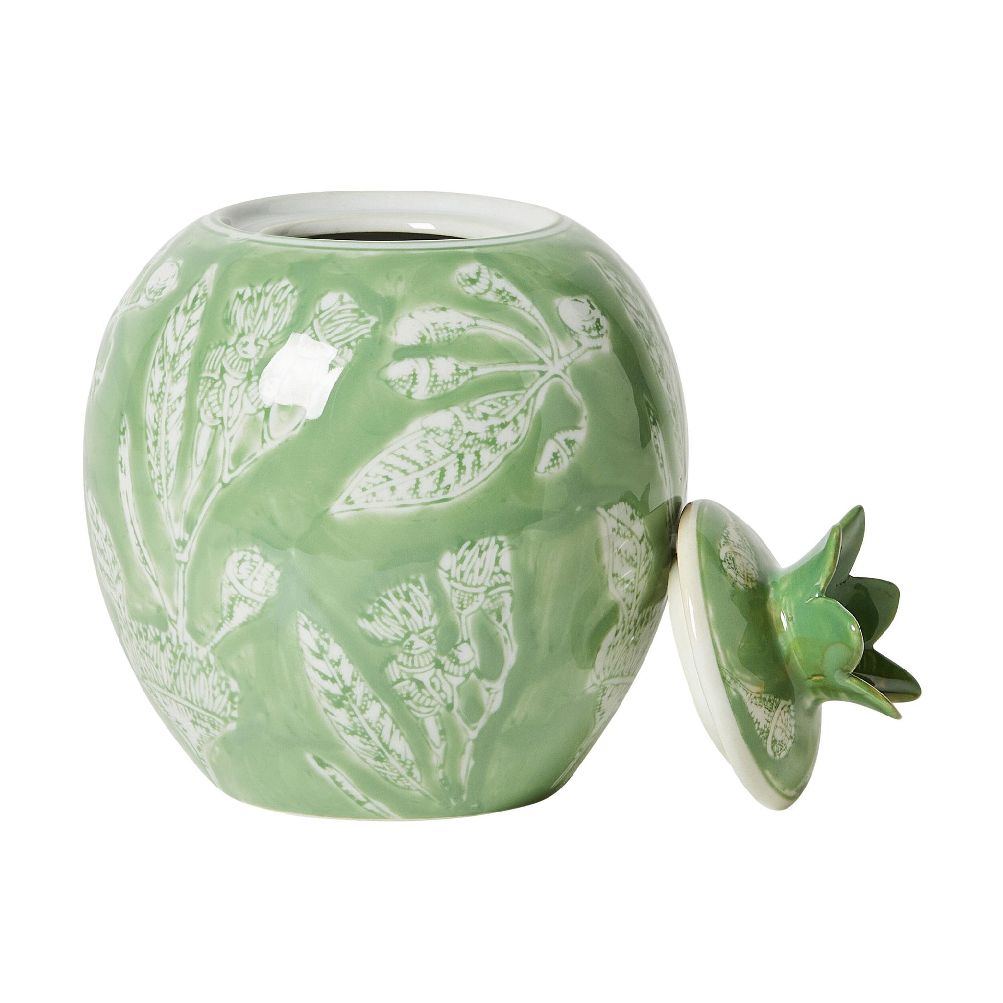 Celadon Verde Jar 15x15x15cm