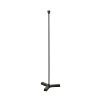 Rowan Matt Black Metal Floor Lamp Base 29x29x117cm