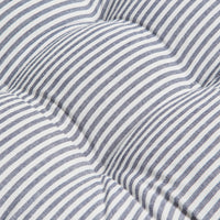 Marais Navy Stripe Seat Cushion 41x44x5cm