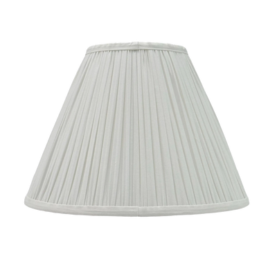 Audrey Pleated Tapered Shade White 35cm