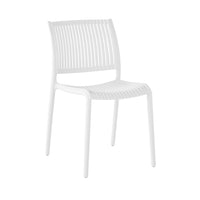 Ripples Dining Chair White