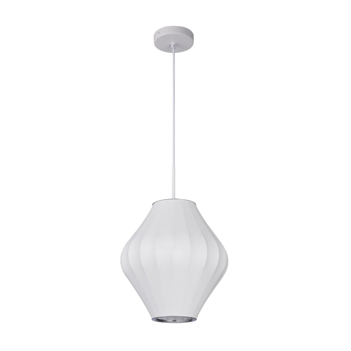 Hikari Pendant White 30x30x32cm