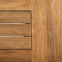 Reclaimed Teak Outdoor Dining Table 260cm - 3 Pce Package