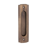 2349 Sliding Door Pull Traditional Antique Brass H150xW43mm