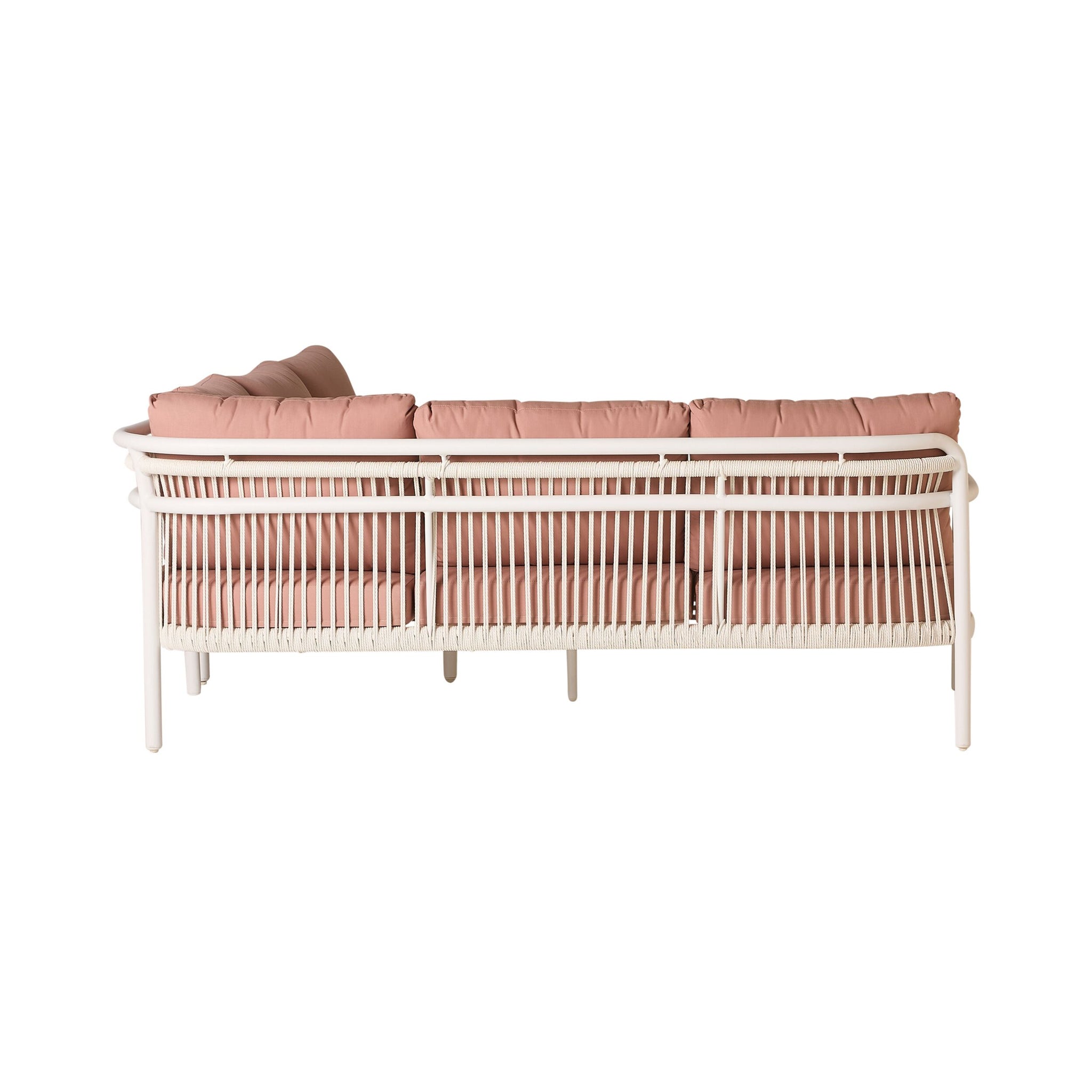 Milly Sofa Set with Dining Table Pink