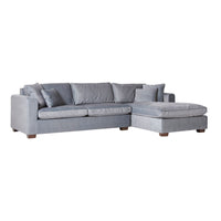 Portsea 4 Seater RHS Chaise Aura Storm