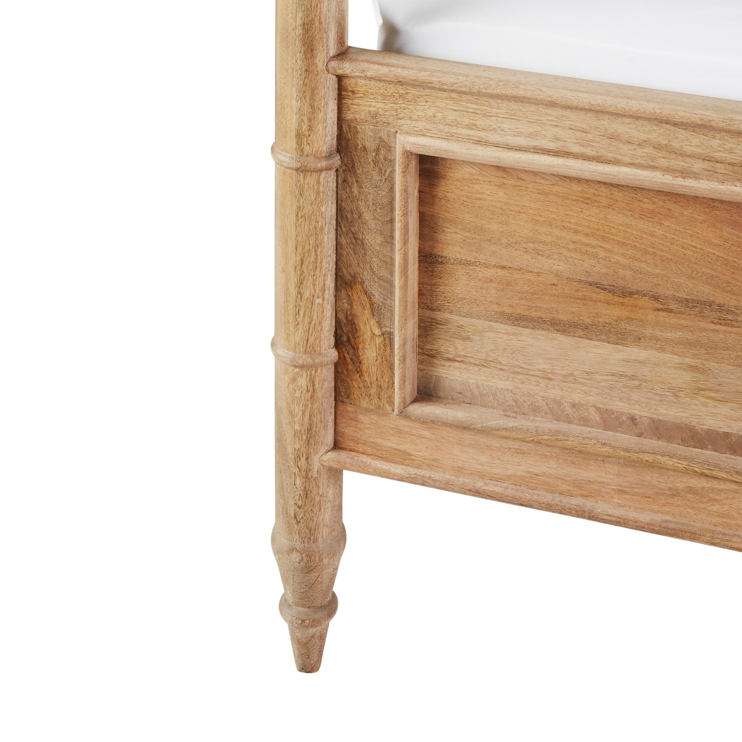 Hampton Mango Wood Queen Canopy Bed