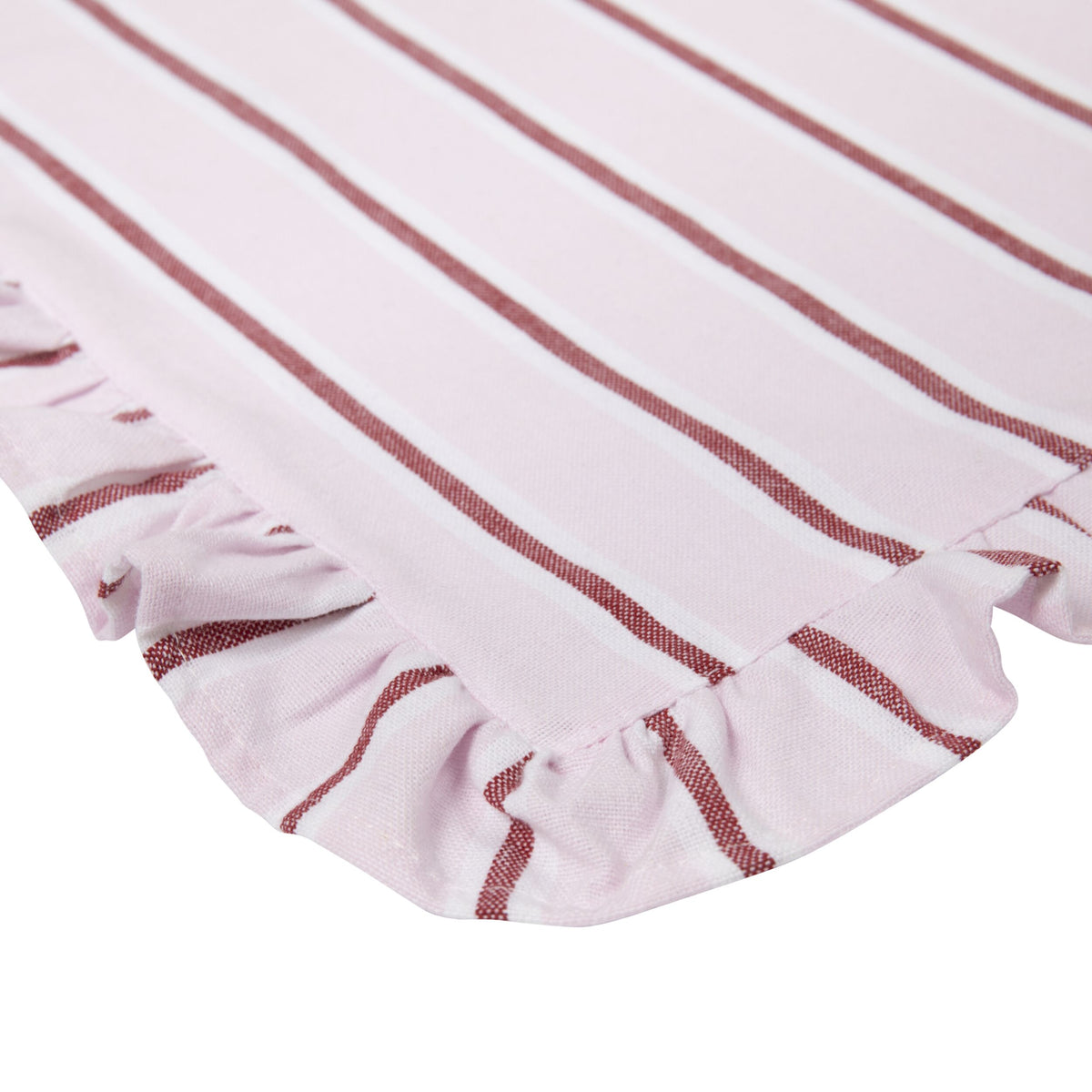 Marais Ruffle Stripe Napkin Merry Berry