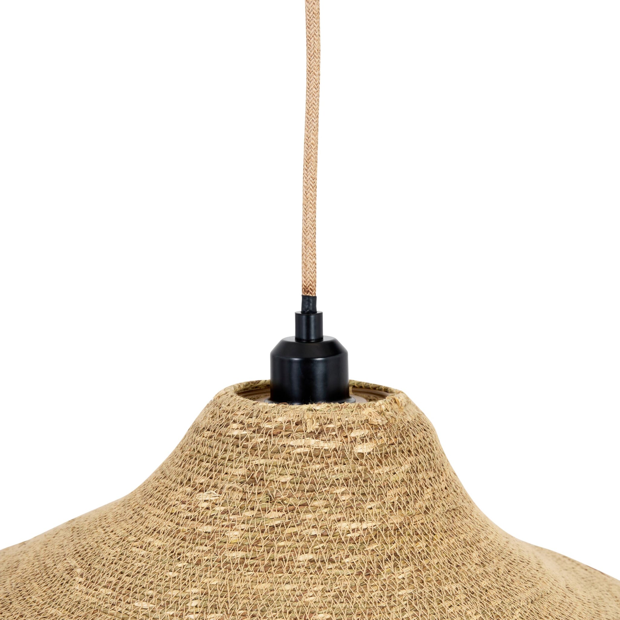 Pancho Moonj Grass Pendant Natural 60x23cm - SHADE ONLY