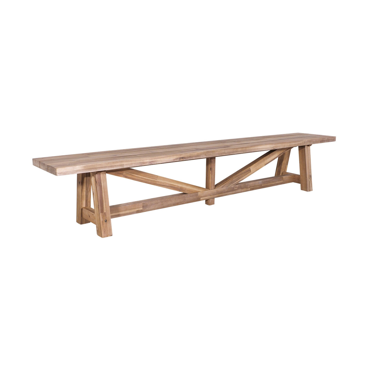 Antigua Dining Table 255cm with 2 Antigua Benches Package