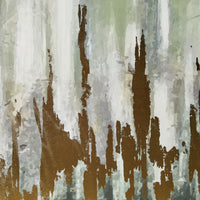 Golden Forest Arched Framed Canvas 80.8x120.8xm