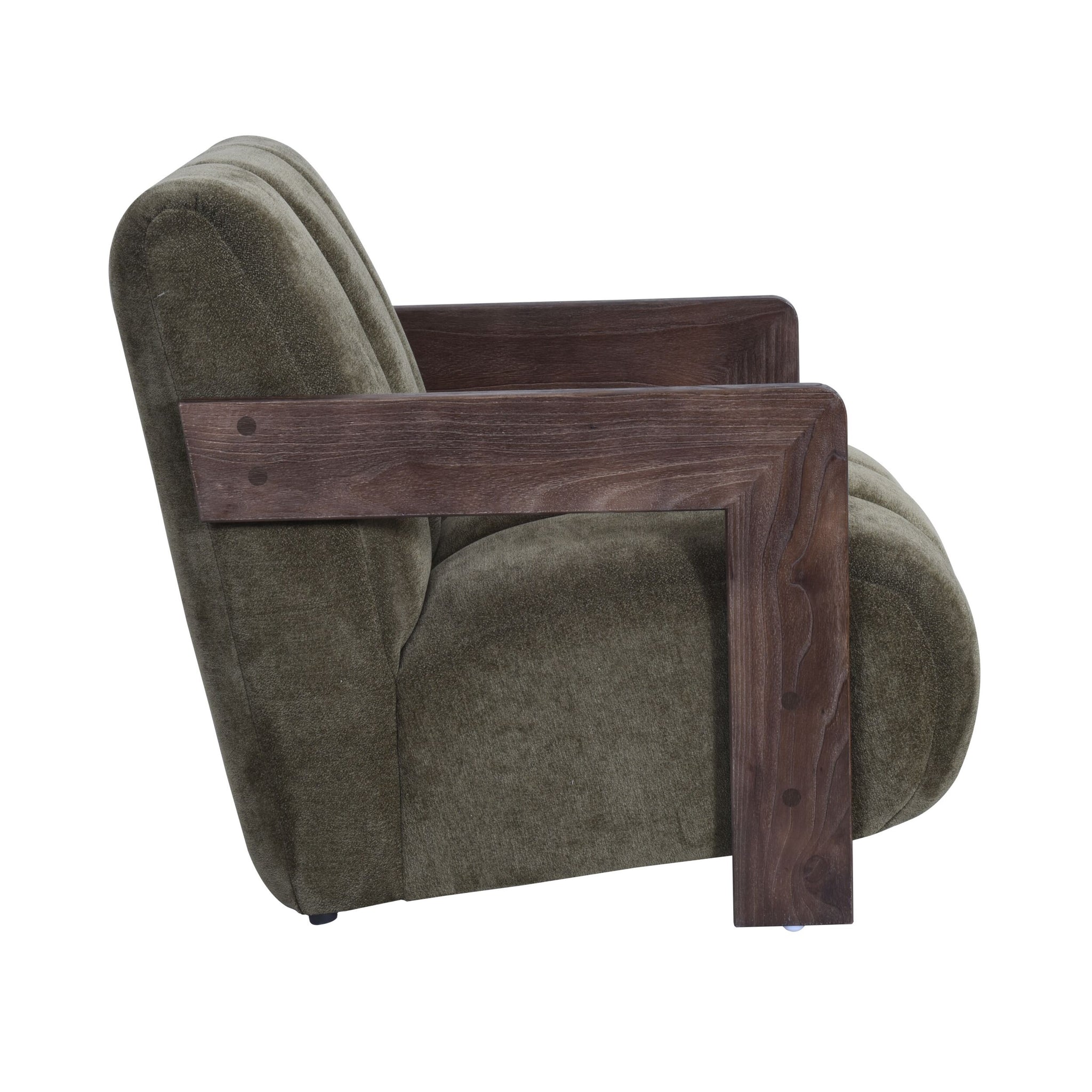 Banjo Occasional Chair Olive Hues