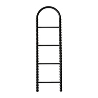 Orla Bobbin Towel Ladder Black