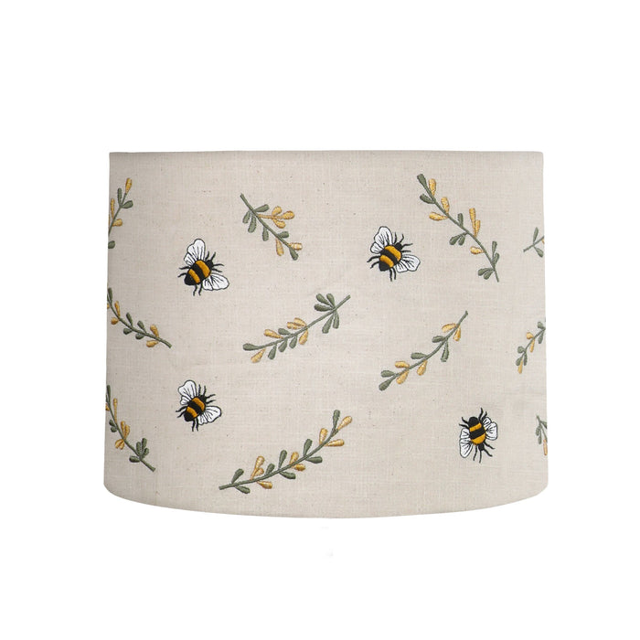 Embroidered Bee Shade Yellow 35cm
