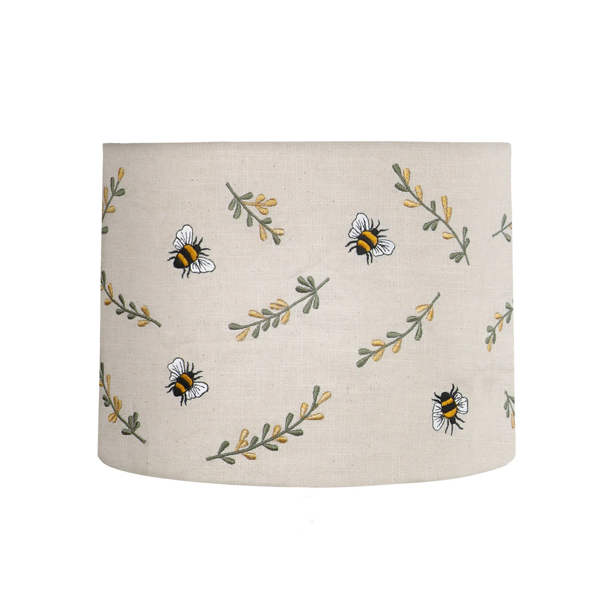 Embroidered Bee Shade Yellow 35cm