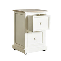 Maldon 2 Drawer Bedside Table