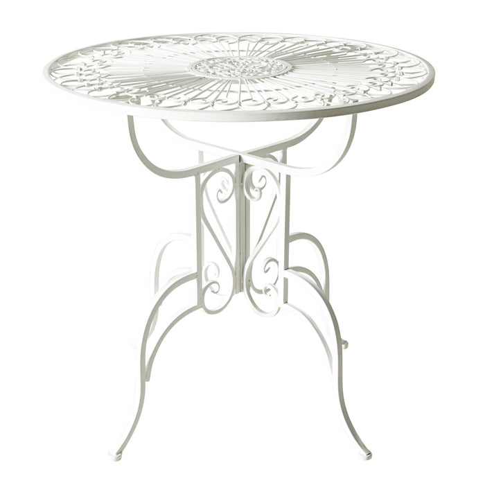 Arles Garden Table White