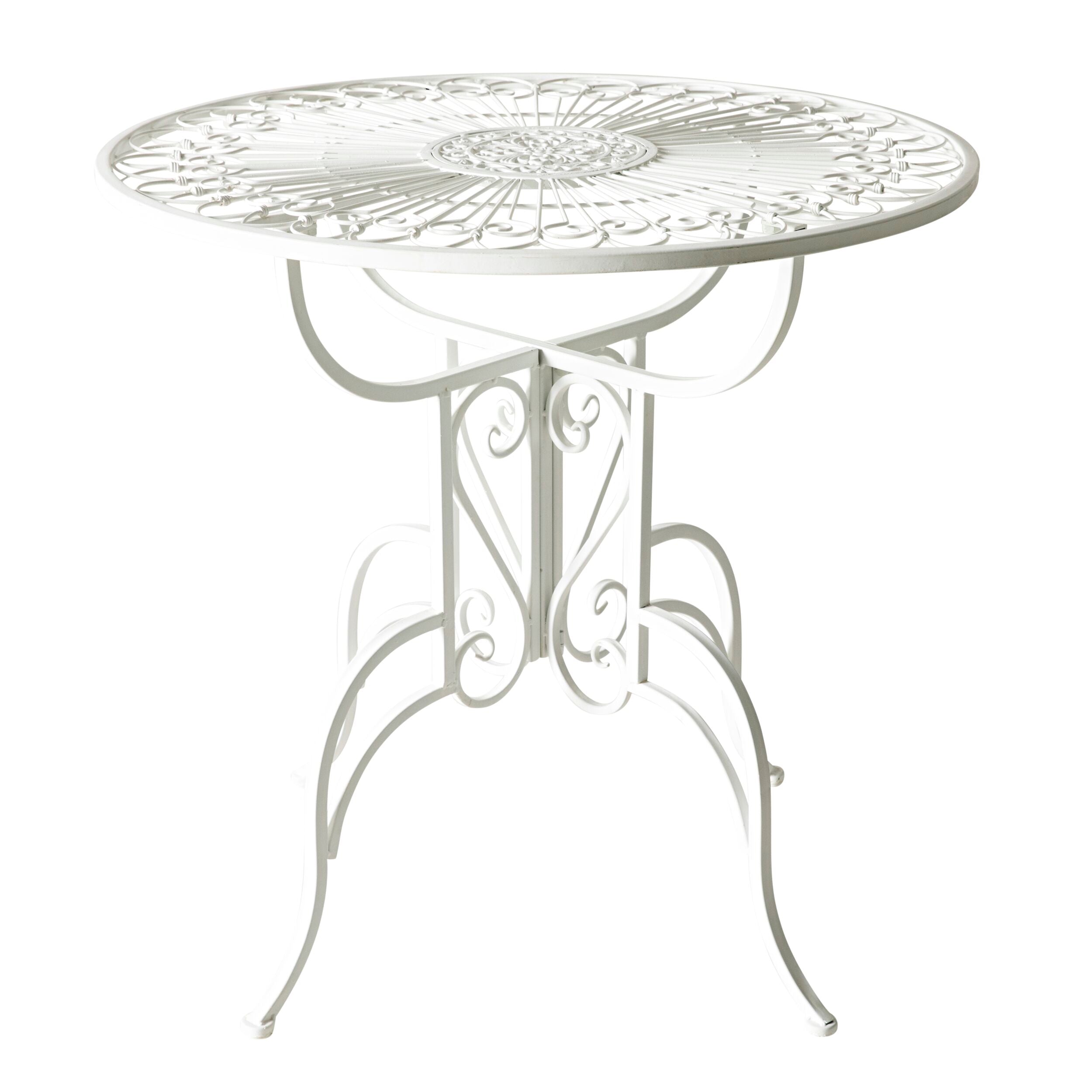 Arles Garden Table White