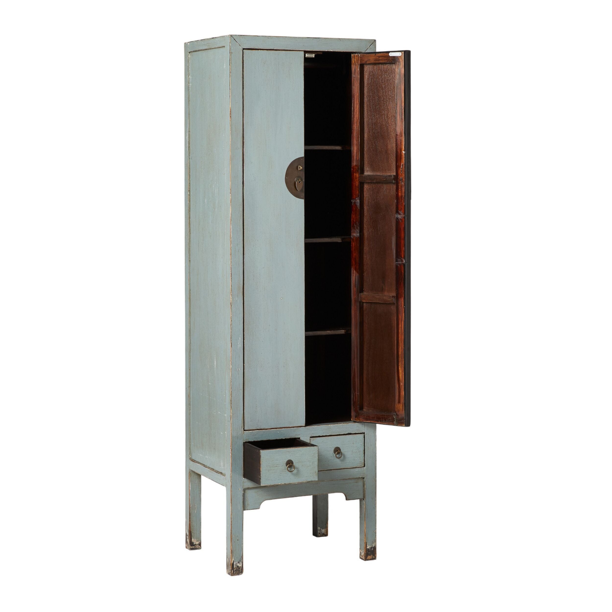 Sansha Narrow Wedding Cabinet Dove Grey