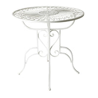 Arles Garden Table White