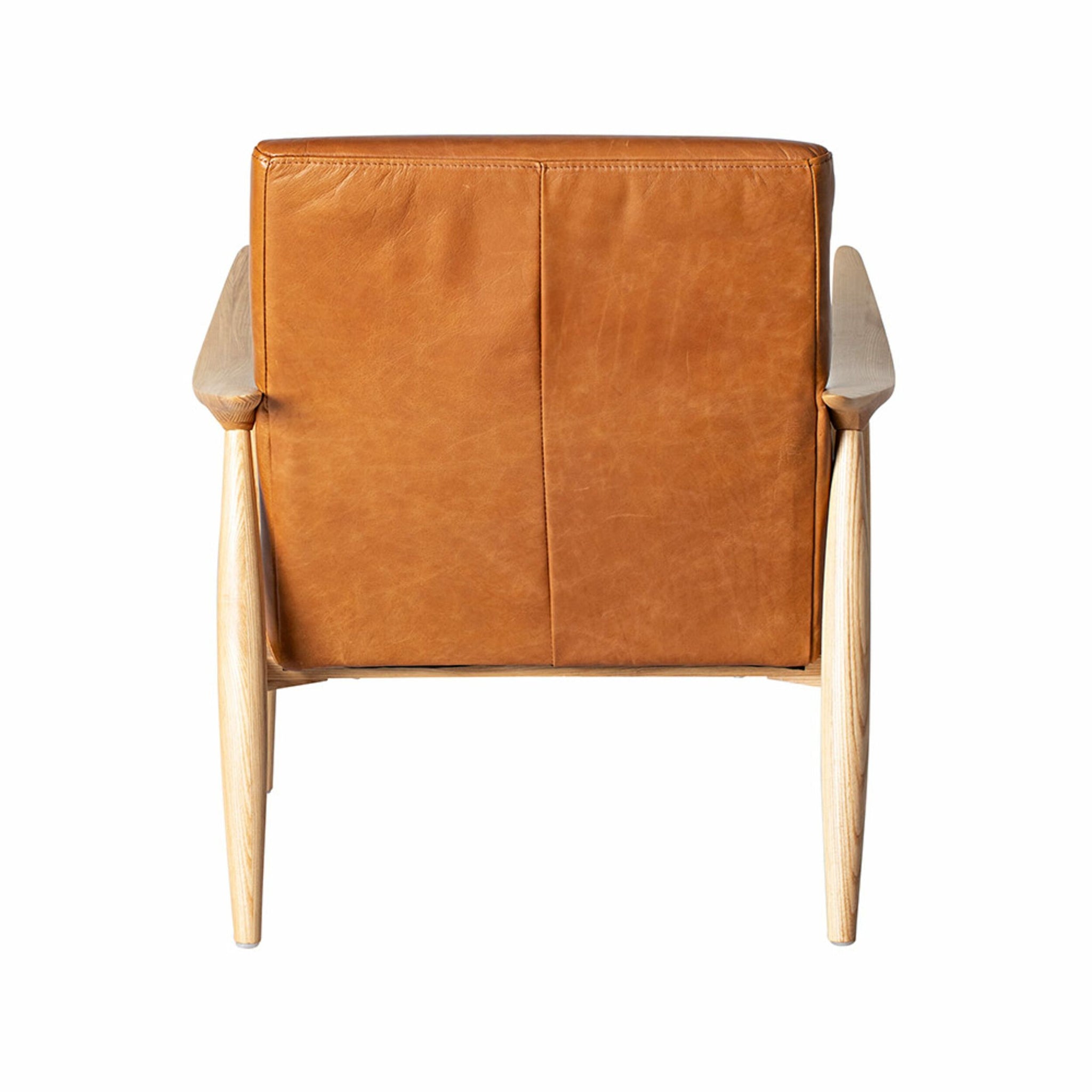 Sloan Leather Occasional Chair Dakota Vintage Brown