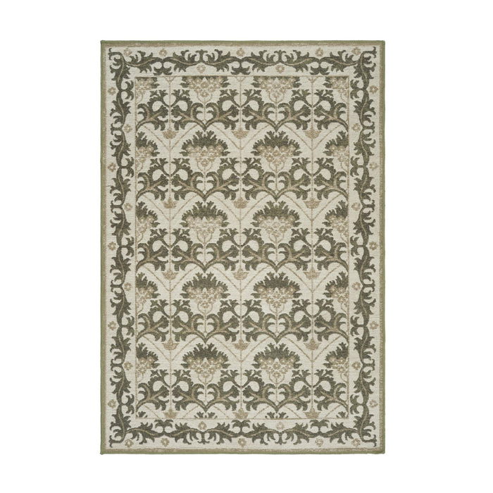 Mystic Loom Indoor Outdoor Rug Stone Arabesque 100x150cm