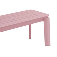 Santana Bench 185cm Rose Pink