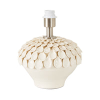Petra Table Lamp White Base Only 24x18cm