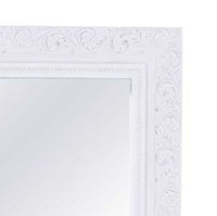 Rebecca Antique White Mirror 108x78cm