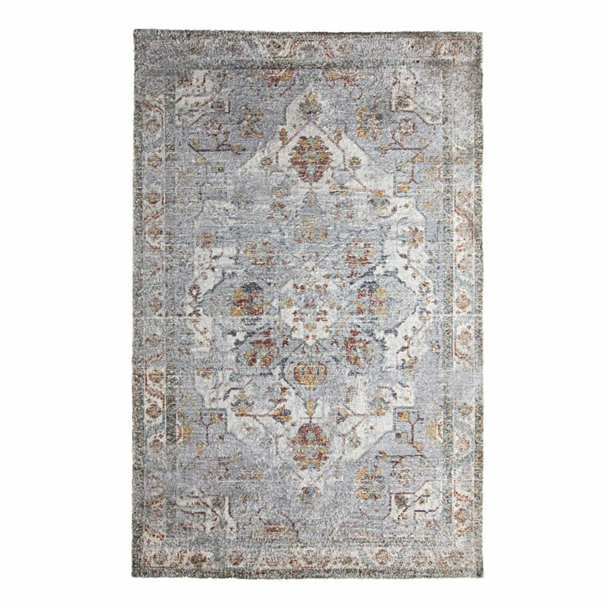 Sahara Turkish-Style Soft Grey Rug 240x150cm – Early Settler NZ