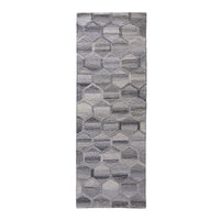 Deco Honeycomb Hand Tufted Runner 200x70cm