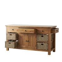 Oakford Workbench - Oak Timber Top 1680x620x900mm