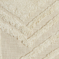 Vanilla Tufted Cushion 35x55cm