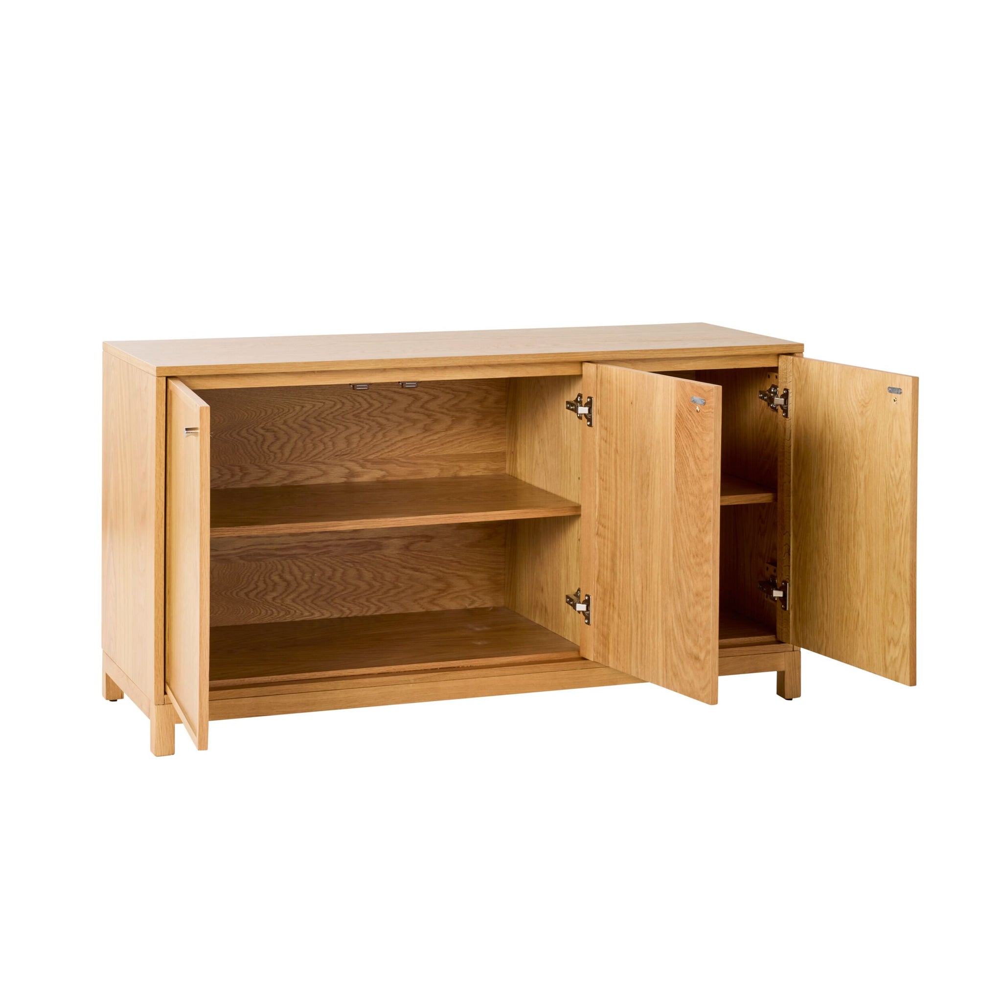 Avalon 3 Door Sideboard Light Oak