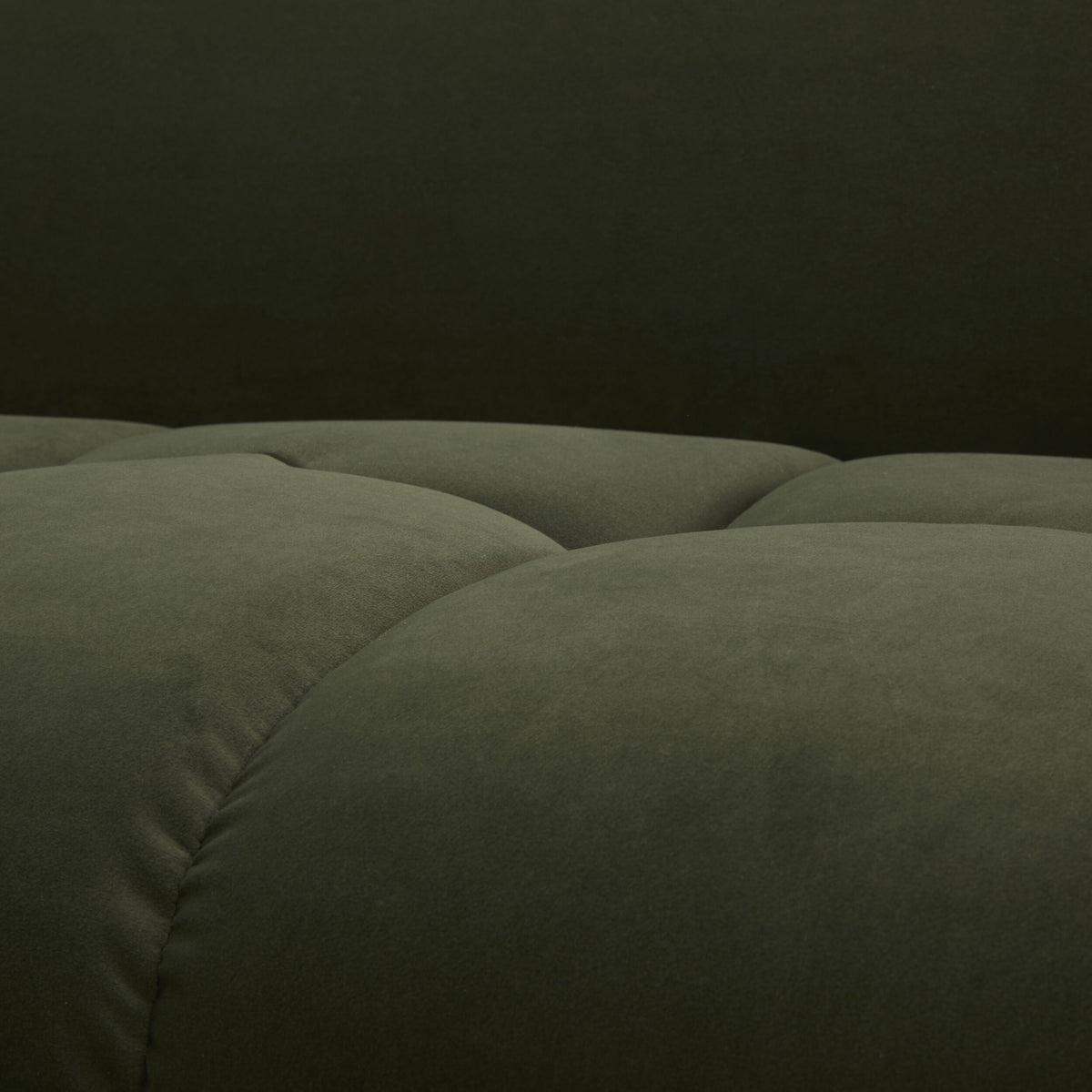 Alexis 3 Seater Velvet Sofa Eucalyptus