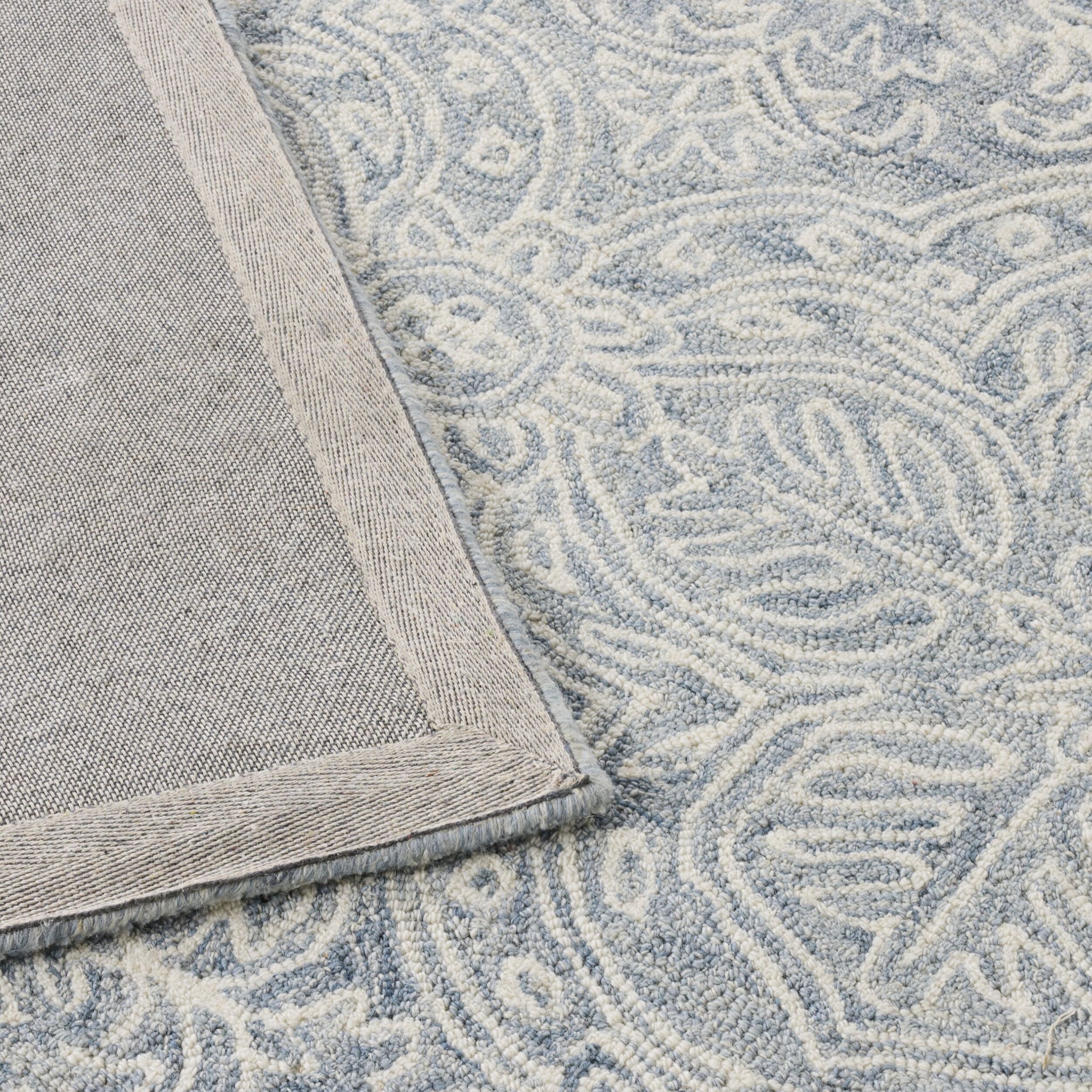 Henna Handtufed NZ Wool Rug 240x300cm