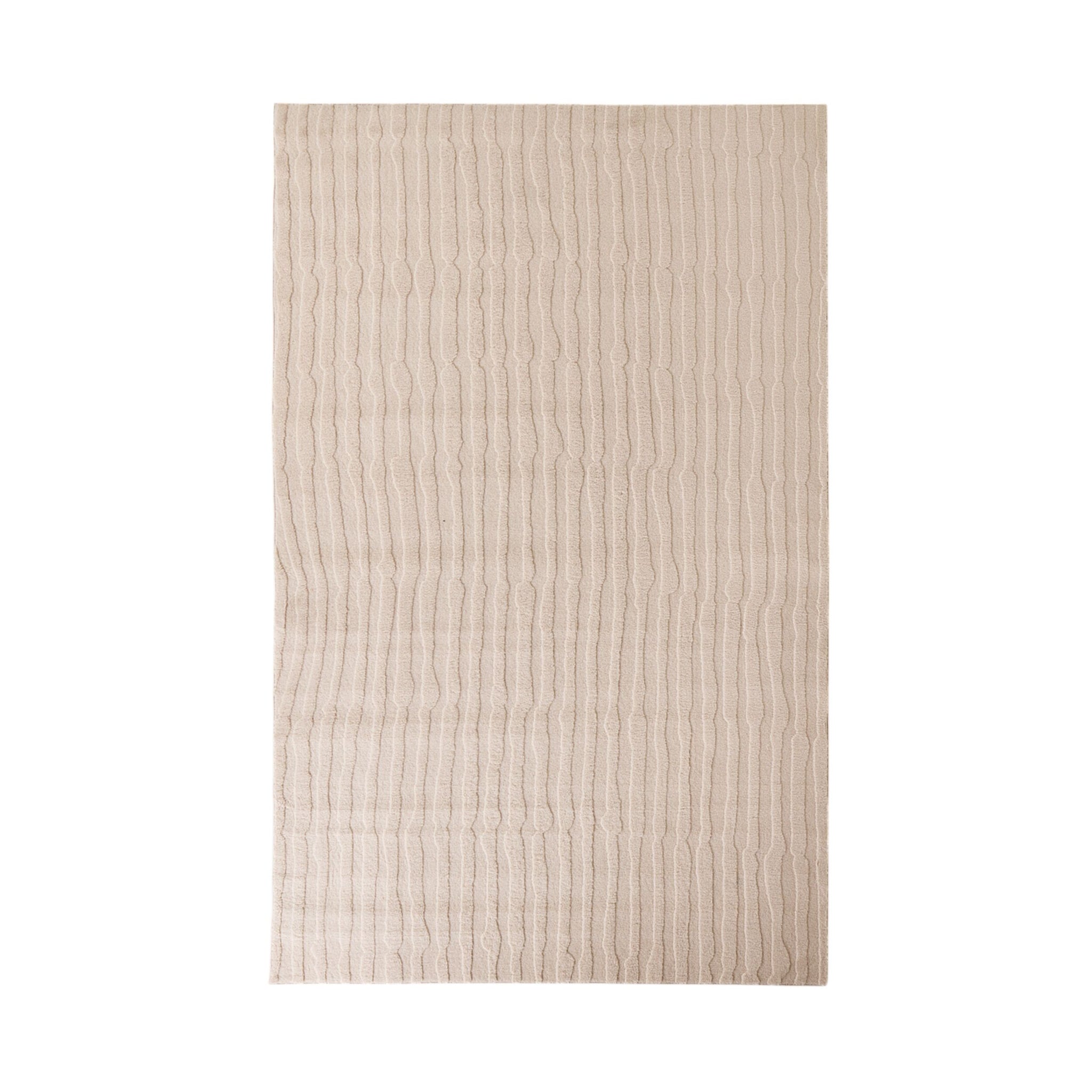 Fractured Lines Hi Lo Rug Rose Ash 180x280cm