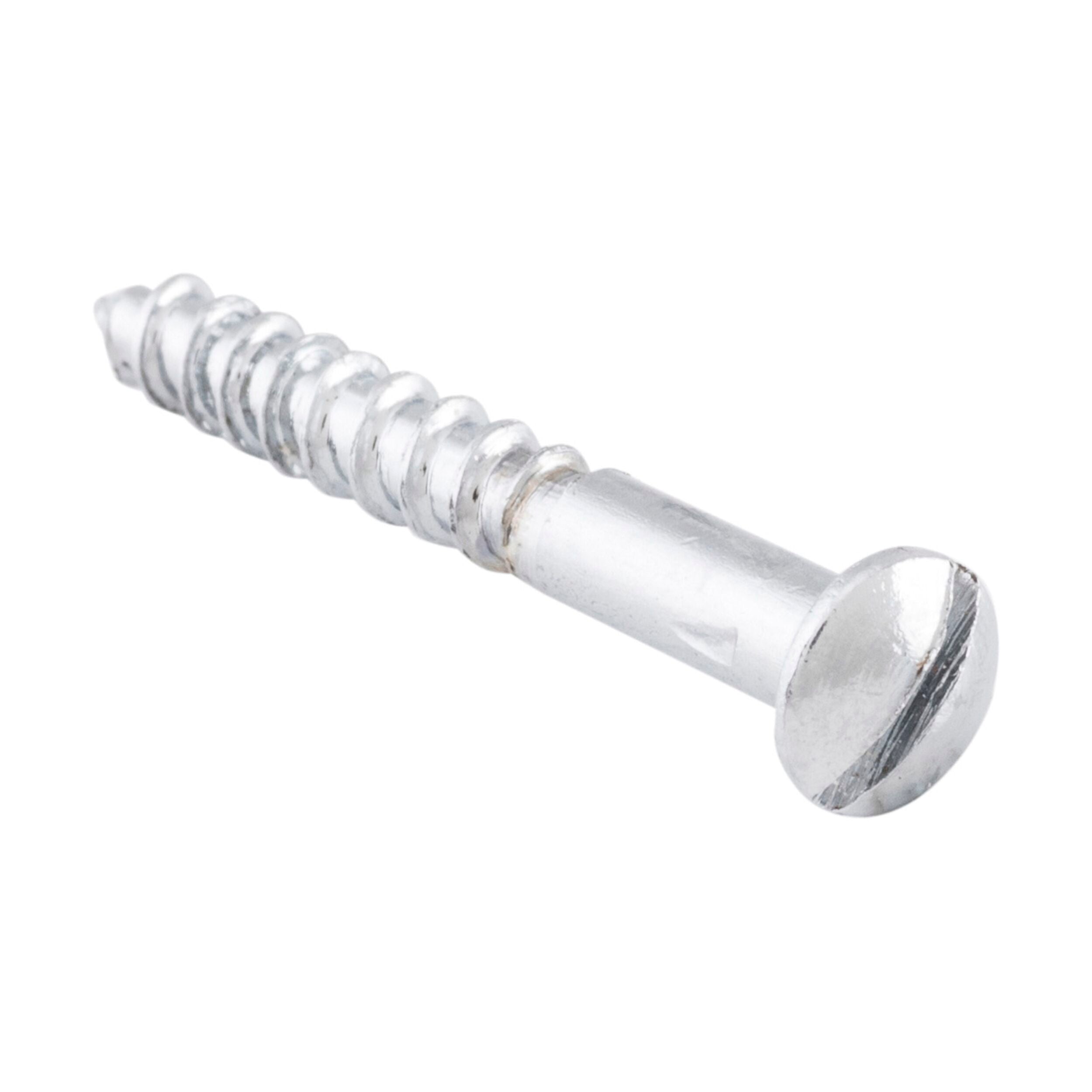 SCCP25 Screw Domed Head Chrome Plated 25mm PKT 50