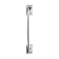 2935 Pull Handle Classic Offset Satin Chrome H305xW42xP60mm