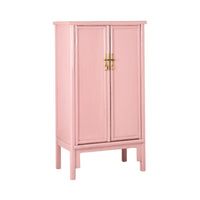 Sansha 2 Door Wardrobe Blush Pink